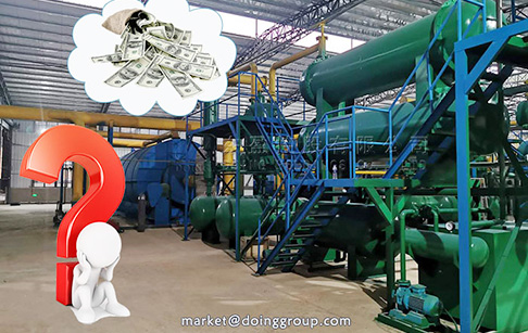 How to get profit from scrap tyre pyrolysis plant?