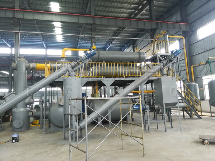 continuous pyrolysis plant