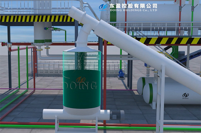 tyre pyrolysis plant