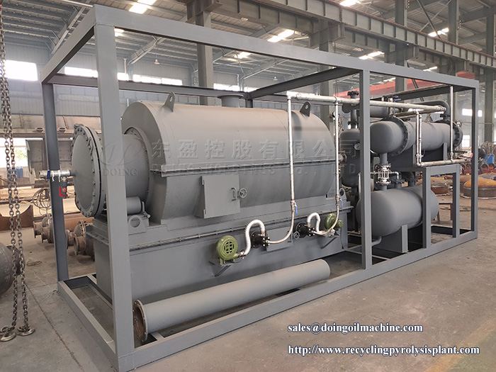 tyre pyrolysis plant