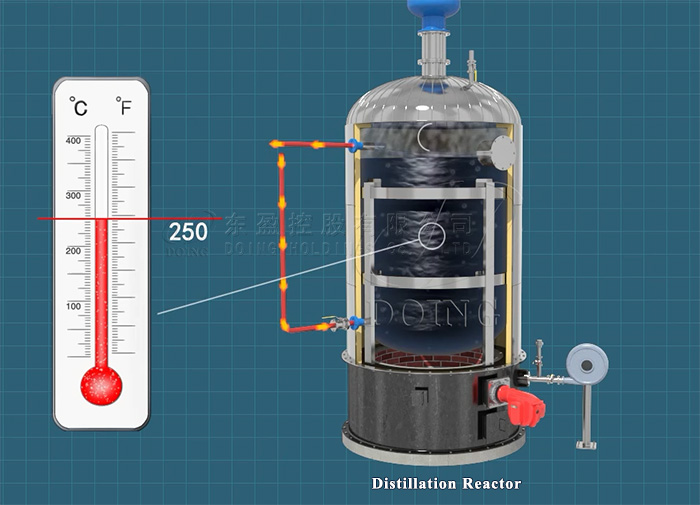 oil distillation machine