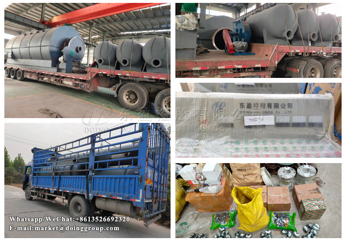 plastic recycling pyrolysis plant