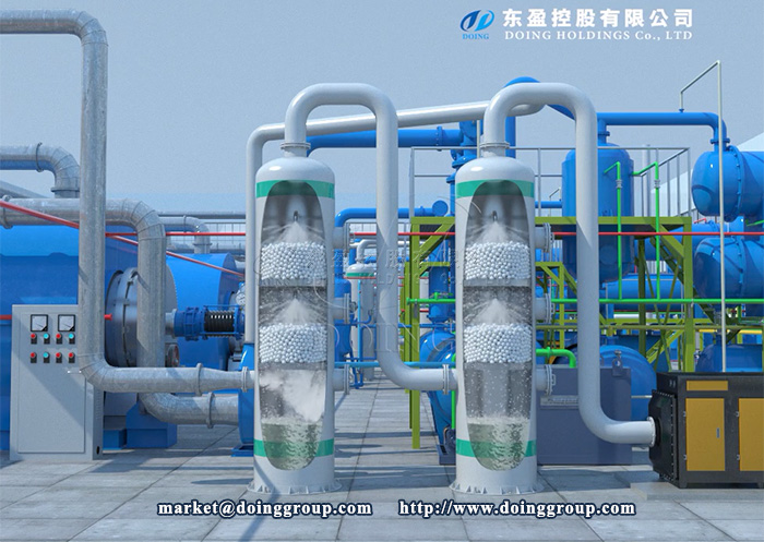 plastic recycling plant