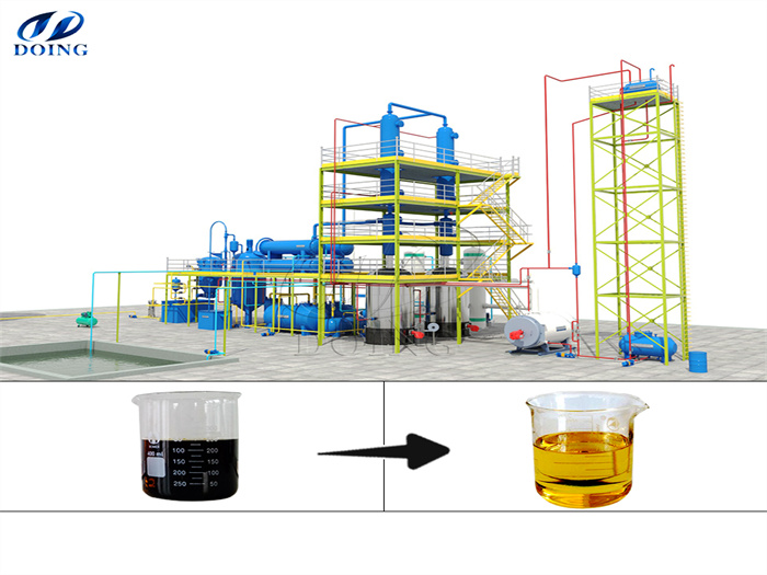 waste oil to diesel