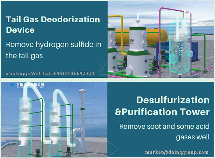 exhaust gas purification device and smoke dust removal device