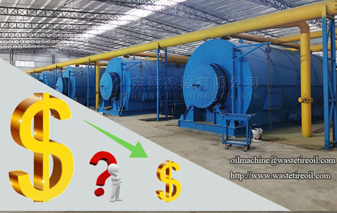 What waste can be used for pyrolysis?