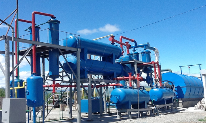 waste tire pyrolysis machine