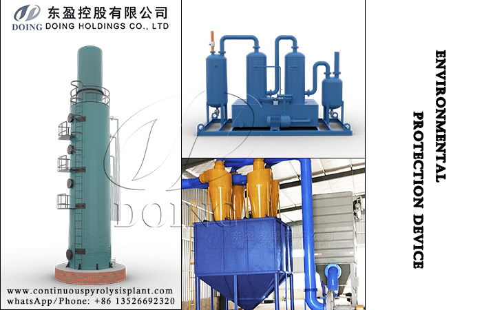 waste tire pyrolysis machine