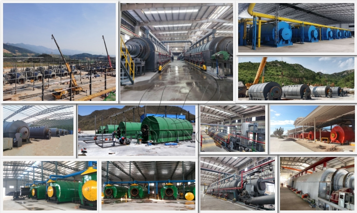 waste tyre pyrolysis plant project