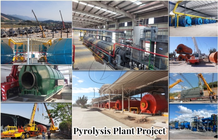 pyrolysis plant reactor project cases