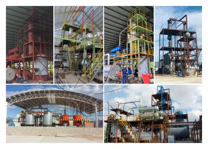 Project cases of DOING waste oil recycling plant