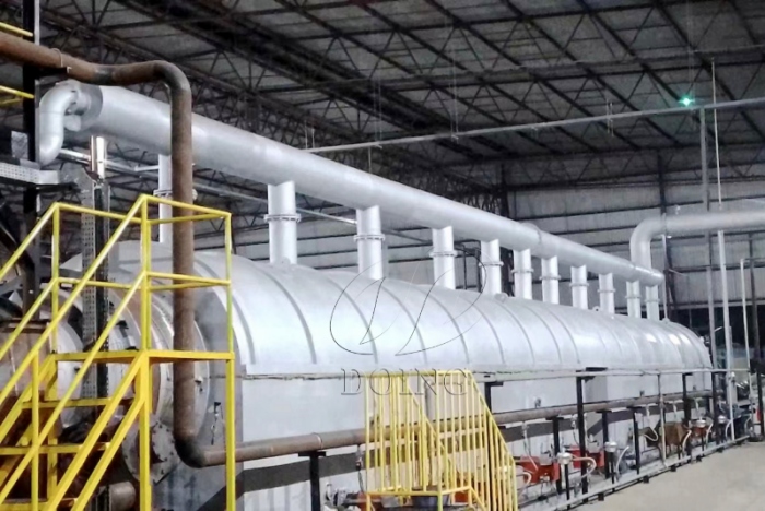 continuous tyre pyrolysis plant in Brazil