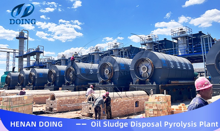 Oil sludge thermal desorption unit