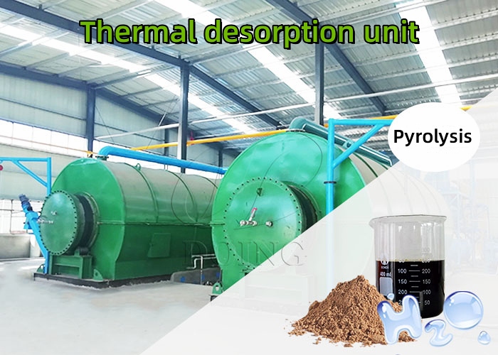 oil sludge thermal desorption unit