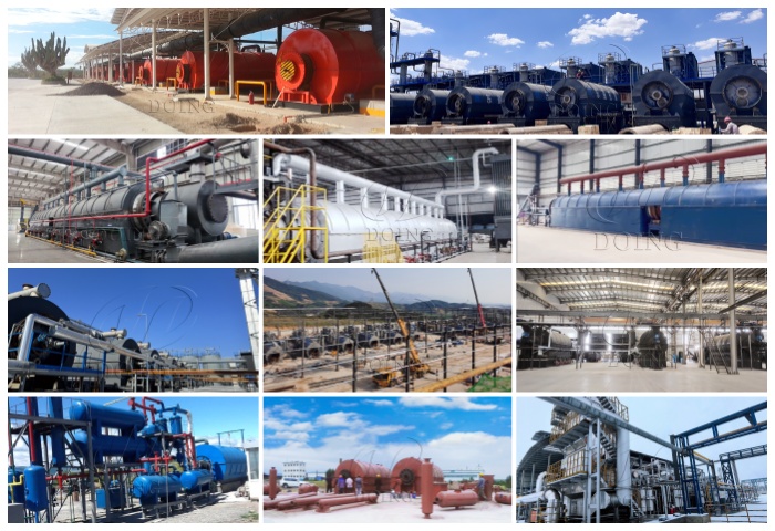 MSW pyrolysis plant projects