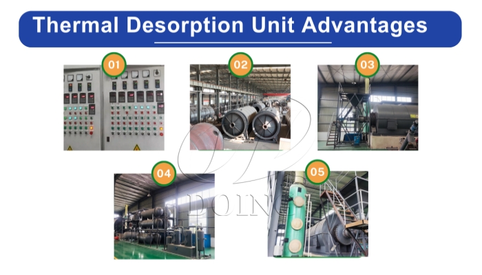 oil sludge thermal desorption unit