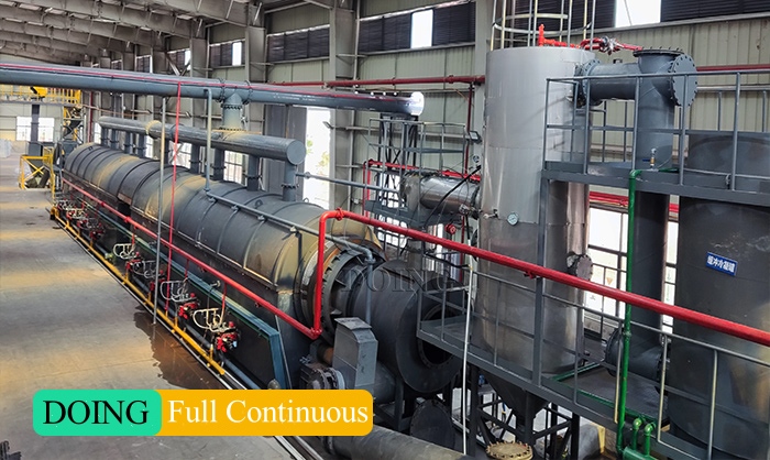 Waste oil distillation equipment project in Fiji