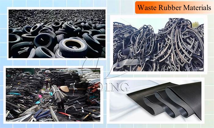 DOING waste rubber pyrolysis equipment
