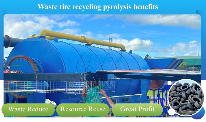 tire recycling pyrolysis machine