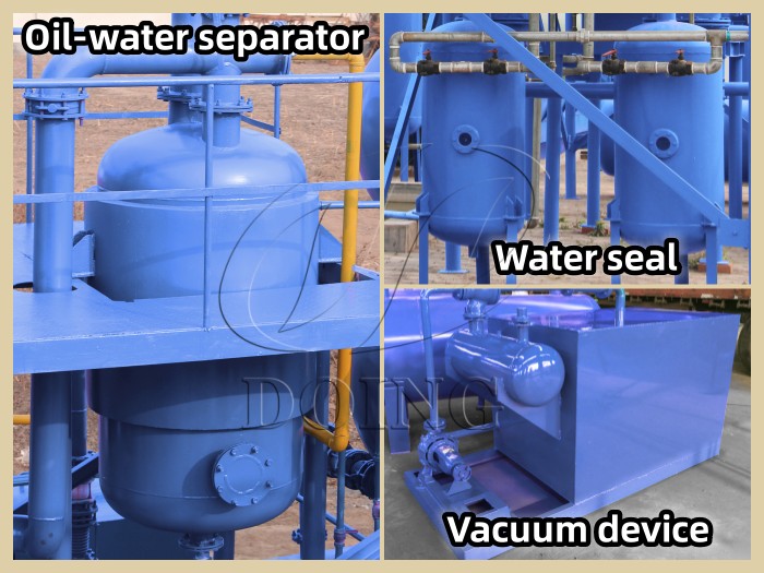 DOING continuous rubber powder pyrolysis system