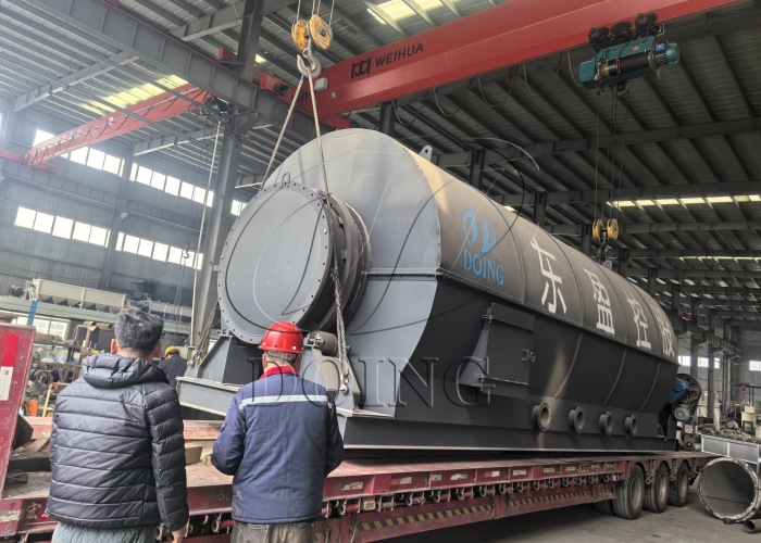 Sri Lanka tire to fuel pyrolysis plant