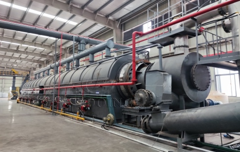 Polish Customer Signs Contract for 36000TPY Fully Continuous Rubber Powder Pyrolysis Machines