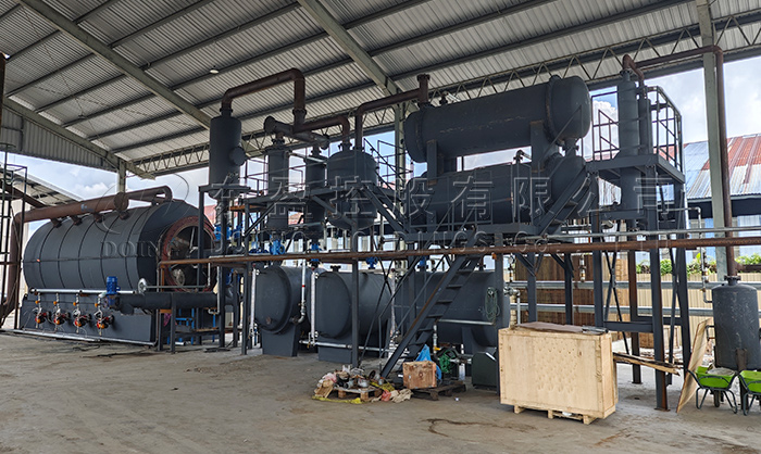 DOING tank cleaning sludge pyrolysis equipment