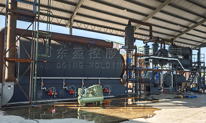 DOING tank cleaning sludge pyrolysis equipment