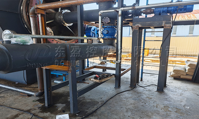 DOING tank cleaning sludge pyrolysis equipment