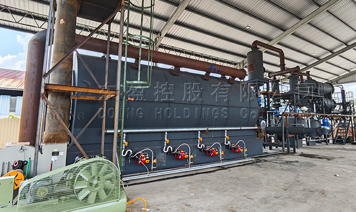 DOING tank cleaning sludge pyrolysis equipment
