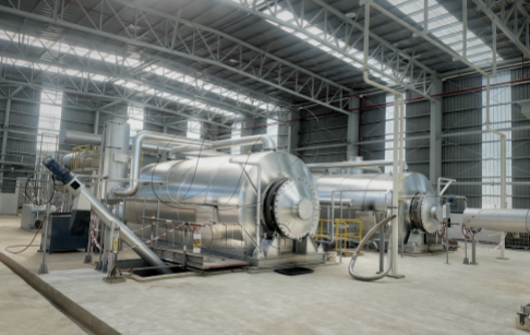 Semi continuous oil sludge treatment pyrolysis machine in Malaysia Video