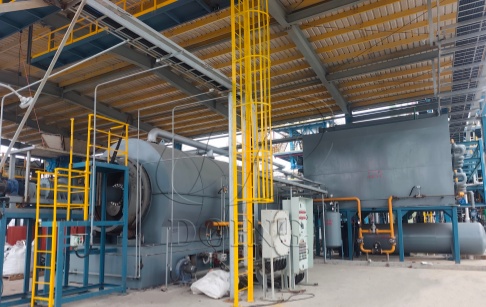 DOING Successfully Installed 15TPD Batch Oil Sludge Pyrolysis Equipment in China