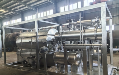 Indian Customer Ordered for DOING 100kg Skid-mounted Plastic Pyrolysis Unit