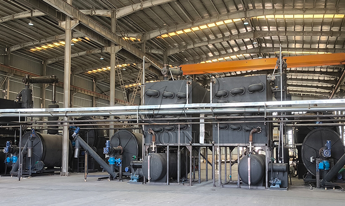 semi-automatic pyrolysis equipment 