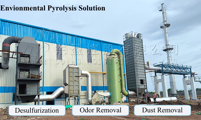  semi-continuous pyrolysis machine