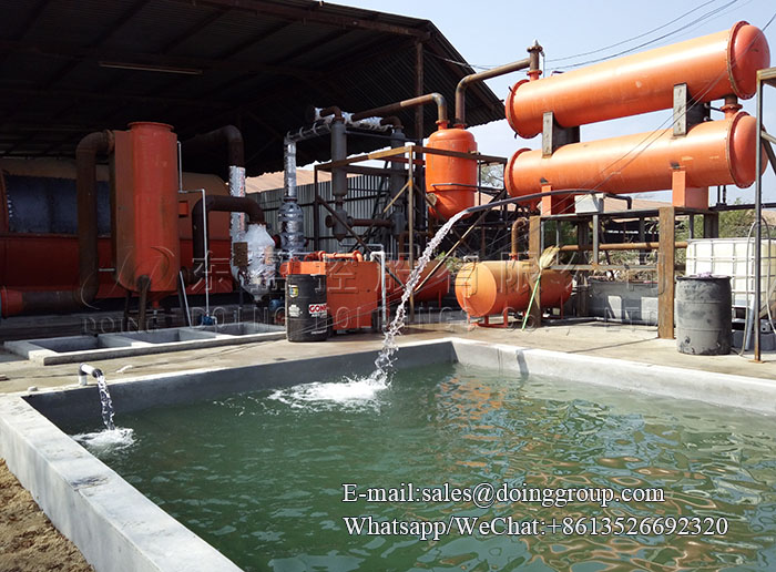 waste tire pyrolysis plant