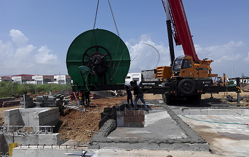 Panama Waste Tyre Recycling Pyrolysis Plant Running Video