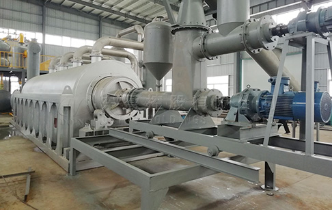 What are the advantages of continuous waste pyrolysis plant?