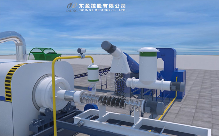 continuous pyrolysis plant