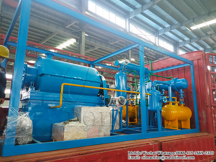 waste plastic pyrolysis plant