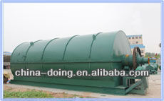 Large capacity continuous waste Tire/rubber/plastic Pyrolysis Plant with CE,SGS,ISO