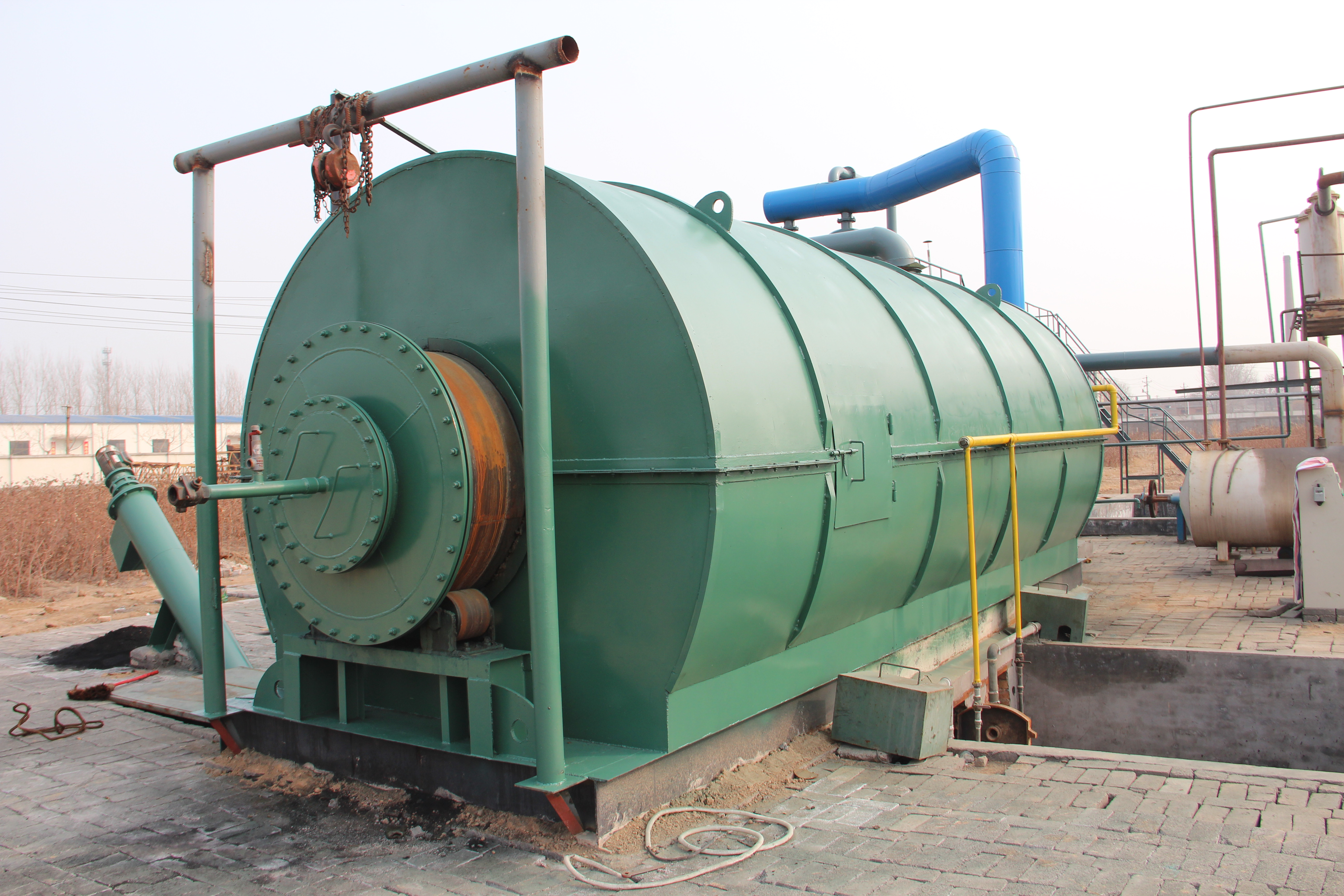 waste plastic pyrolysis plant