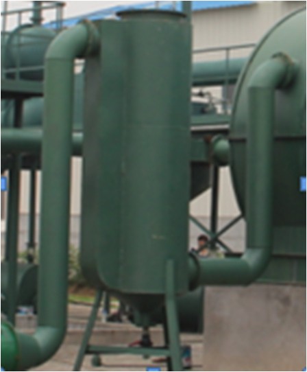5G pyrolysis plant dedusting system