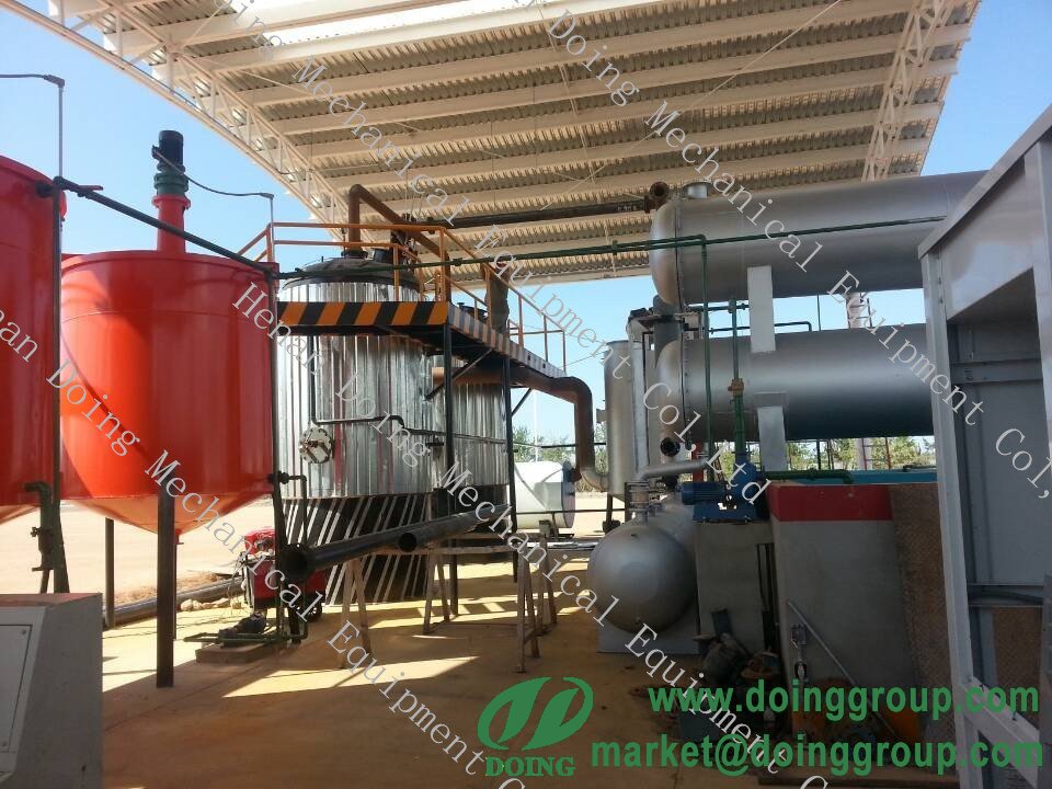 tyre pyrolysis process