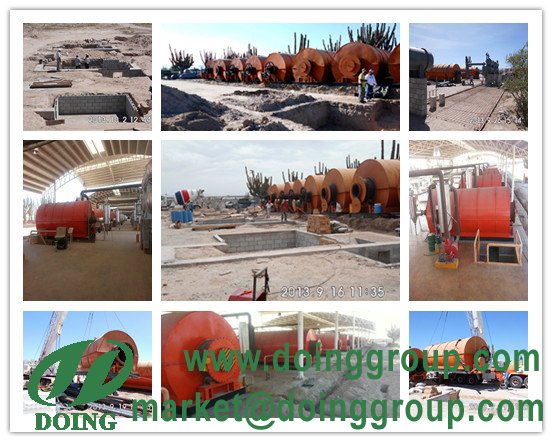 Wheather DOING company send expert to guide install pyrolysis plant?