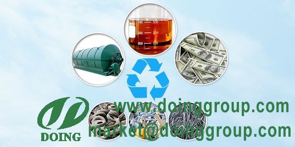 The development of waste plastic pyrolysis to oil plant project