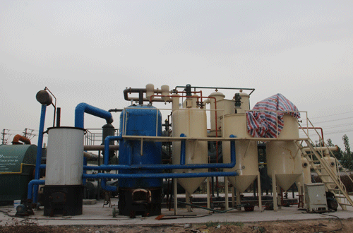 oil distillation plant