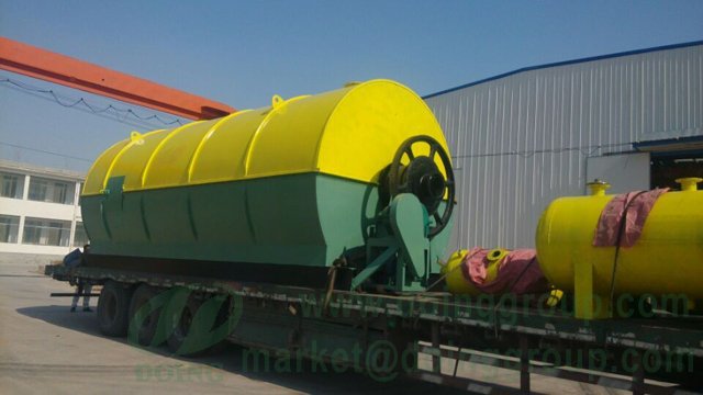 Congratulations! waste tyre recycling machine will ship to Bangladesh