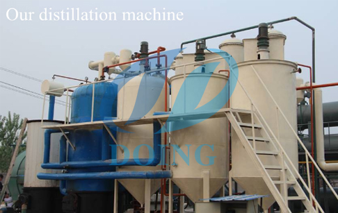 crude oil fractional distillation machine